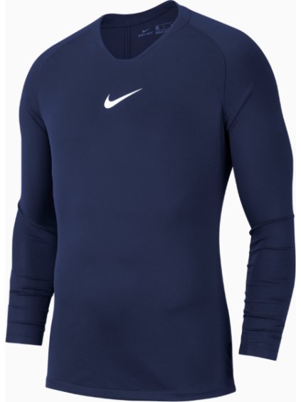 Tmavě modré tričko Nike Dry Park First Layer Longsleeve