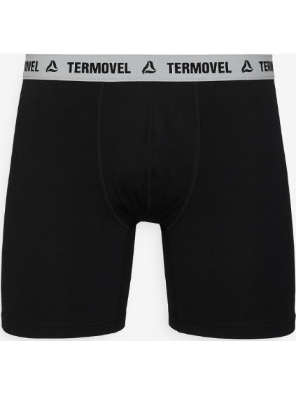 Černé pánské boxerky s delším střihem