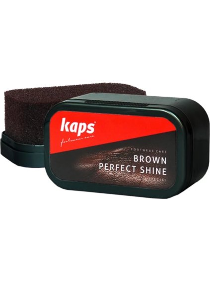 Kaps Houbička na obuv Neutral Perfect Shine - hnědá
