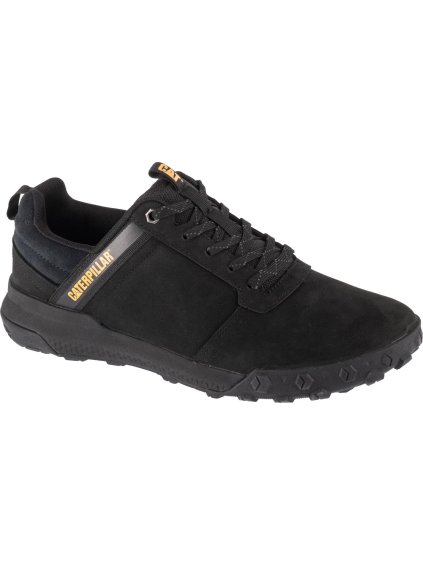 Černé pánské kožené tenisky Caterpillar Hex Ready Low