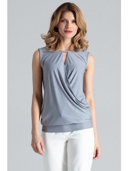 Dámská šedá halenka