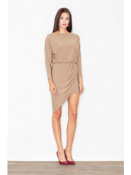 Dámské béžové šaty