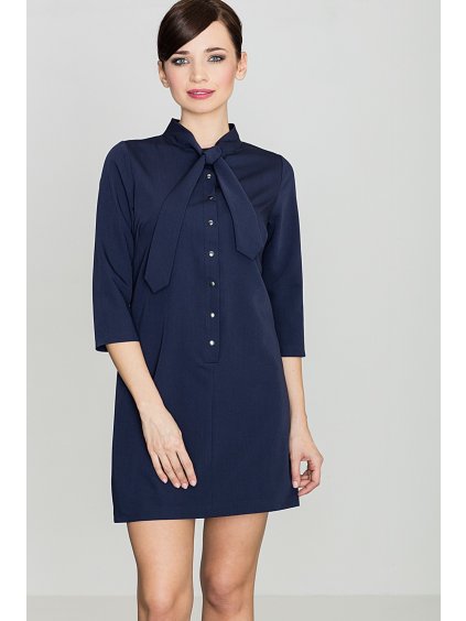 Dámské tmavě modré šaty