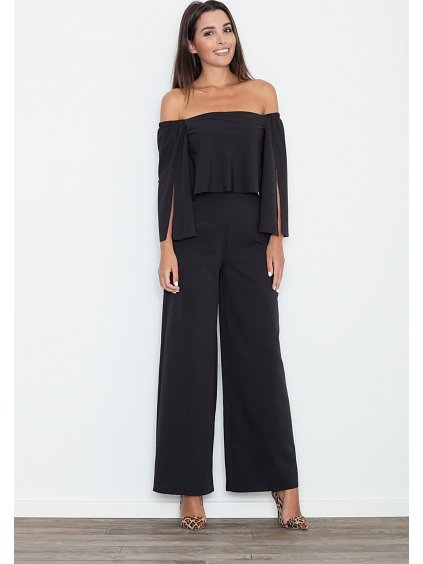 Dámský černý overal