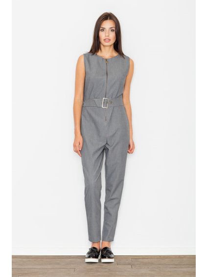 Šedý overal s páskem M488 Grey