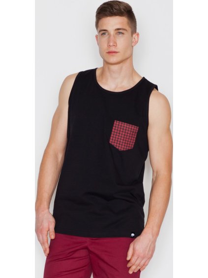 Černý nátělník V021 Black
