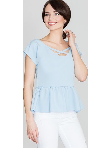 Modrá halenka K396 Blue