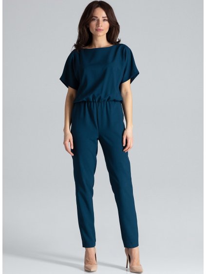Dámský modrý overal