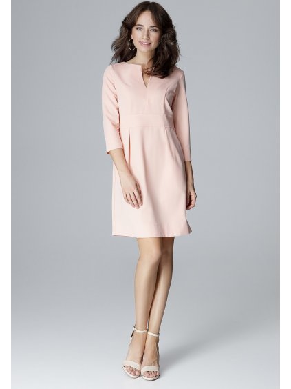 Růžové elegantní šaty