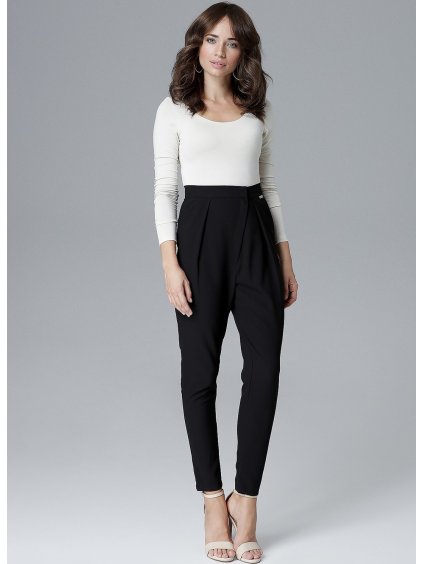Černé elegantní kalhoty
