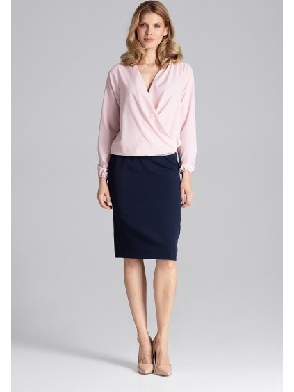 Růžová dámská halenka