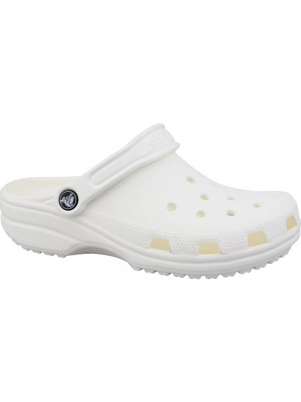 BÍLÉ NAZOUVÁKY CROCS CLASSIC CLOG