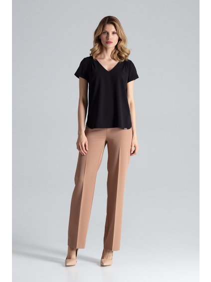 Černá dámská halenka M665 Black