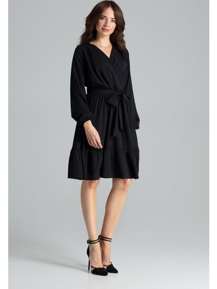 Elegantní volánové šaty