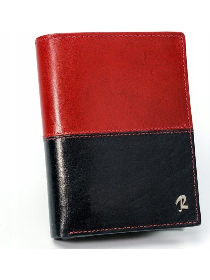 ROVICKY Pánská červeno-černá peněženka RFID L031