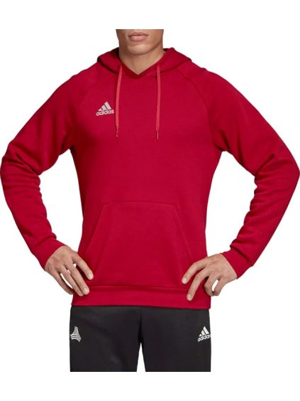 Červená pánská mikina adidas Tan Hooded Sweatshirt