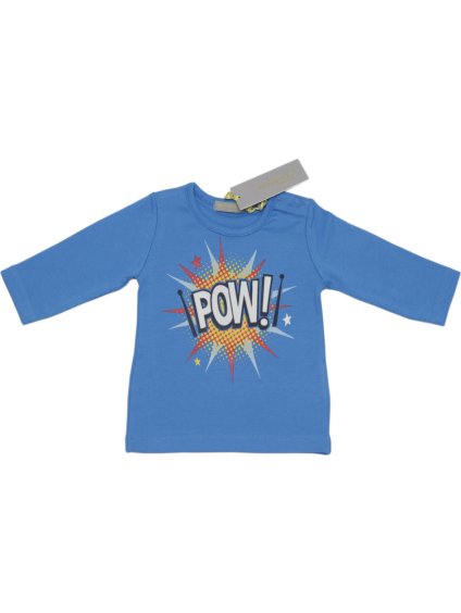 Tricky Tracks modré chlapecké tričko POW
