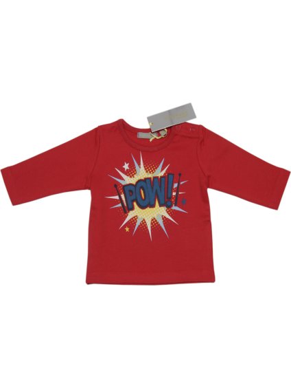 Tricky Tracks chlapecké červené tričko POW!