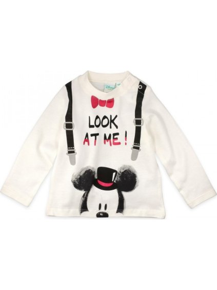 Mickey Mouse bílé klučičí tričko
