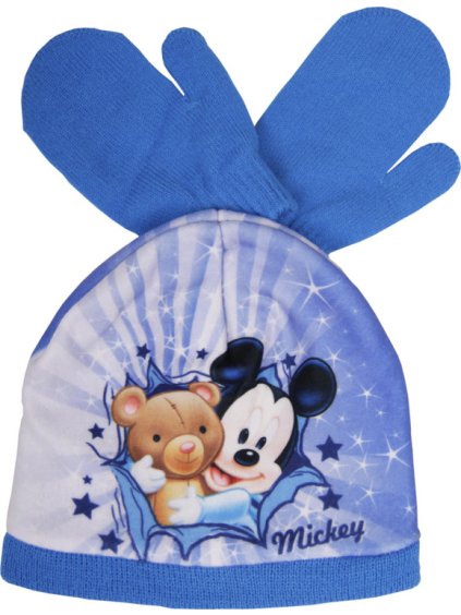 Mickey Mouse chlapecký modrý zimní set