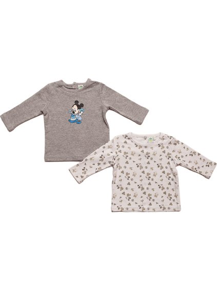 Mickey Mouse sada dvou triček pro menší děti