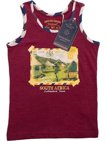 Ebound bordó tílko pro kluky