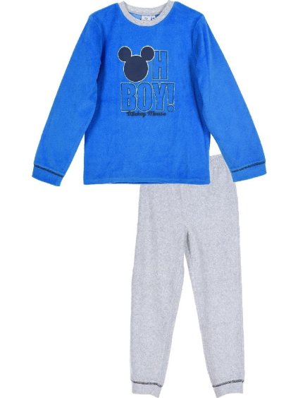 Mickey Mouse modro-šedé pyžamo