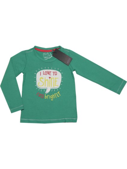 Emoi Zelené tričko s dlouhým rukávem