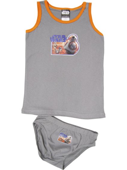 Star Wars šedý chlapecký set