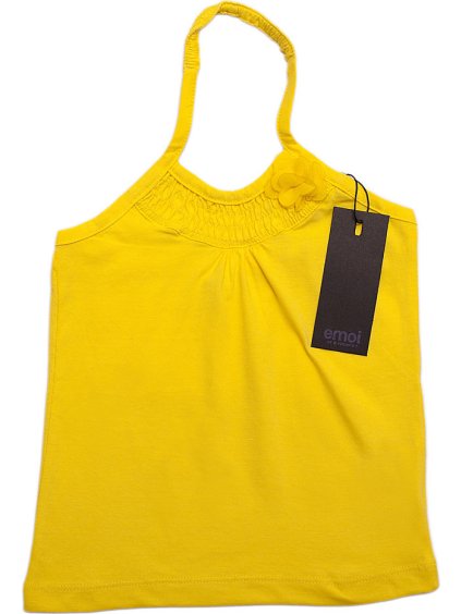 Emoi Žluté tričko bez rukávů