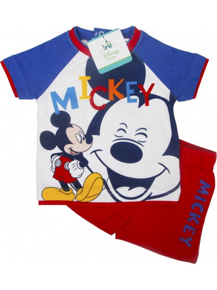 MICKEY MOUSE CHLAPECKÝ SET S POTISKEM