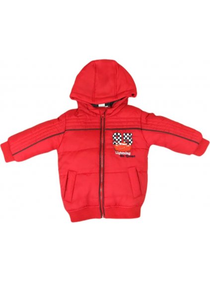 Cars chlapecká červená bunda Mc Queen