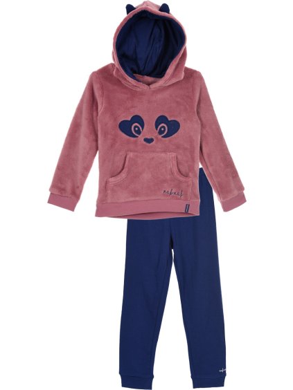 Naf Naf dívčí fialové pyžamo