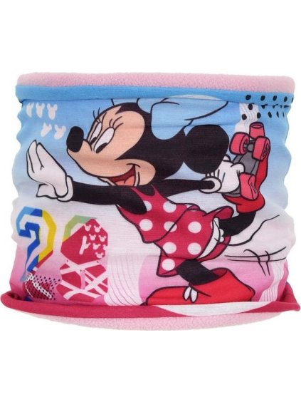 Minnie Mouse dívčí teplý šátek (Velikost ONE SIZE)