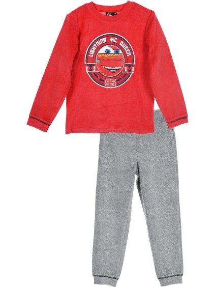 Disney Cars chlapecké červené pyžamo