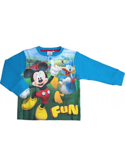 MICKEY MOUSE A KAČER DONALD MODRÉ CHLAPECKÉ PYŽAMO