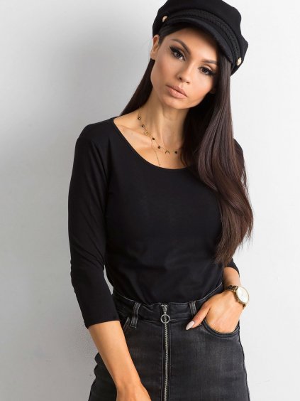 Dámské černé tričko