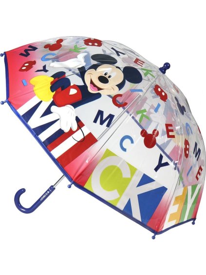 Mickey Mouse - dětský barevný deštník (Velikost ONE SIZE)