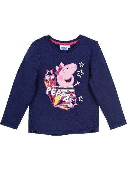 DÍVČÍ FIALOVÁ MIKINA PEPPA PIG