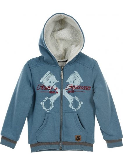 Fast and Furious - Modrá chlapecká mikina
