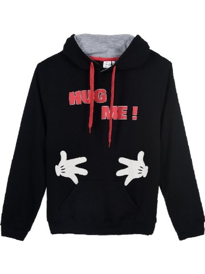 Disney Mickey Mouse černá mikina s kapucí