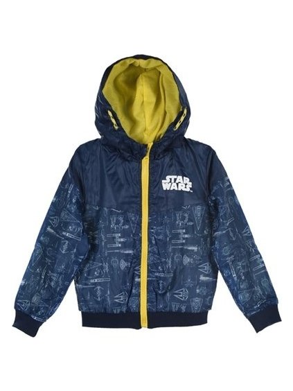 Star Wars tmavě modrá chlapecká bunda