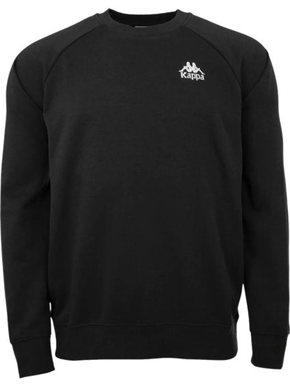 Černá mikina Kappa Taule Sweatshirt (Velikost S)