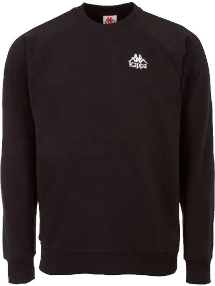 Černá mikina Kappa Taule Sweatshirt (Velikost S)