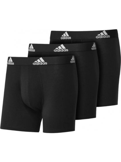 ČERNÁ SADA BOXEREK ADIDAS BOS BRIEFS 3 PAIRS