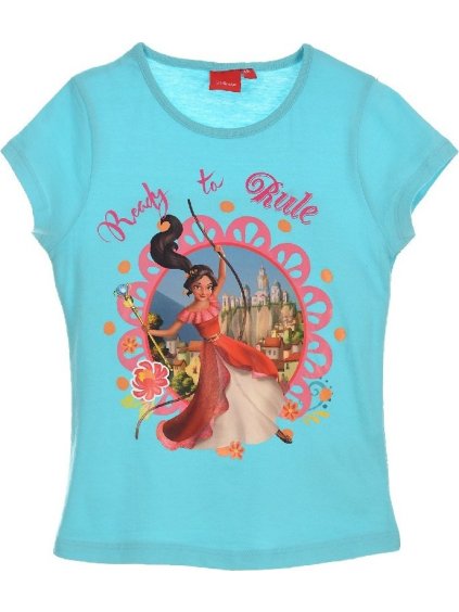 Elena from Avalor světle modré dívčí tričko (Velikost 98)