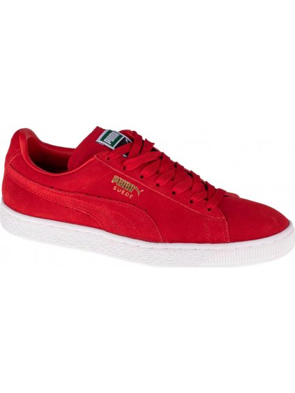 ČERVENÉ DÁMSKÉ TENISKY PUMA SUEDE CLASSIC