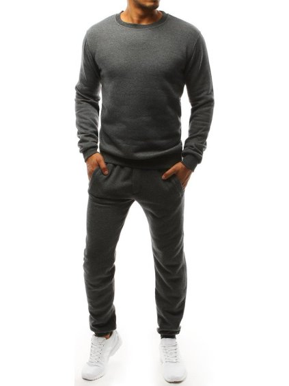 Antracitová pánská tepláková souprava