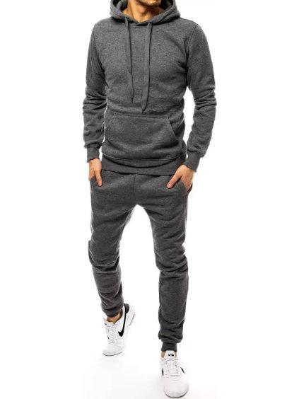 Antracitová pánská tepláková souprava