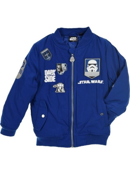 Modrá chlapecká bunda Star Wars (Velikost 102)